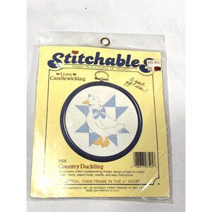 new stitchables candle wicking 7507 country duckling
